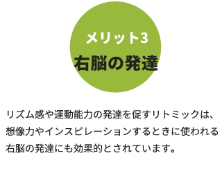 右脳の発達